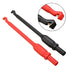 ZB-T12S Automotive Wire Piercing Probe, Wire Piercing Clip Puncture Wire Back Probe Pins Red Black 160 * 16mm