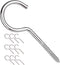 Large Screw Hooks - 4 Inches Heavy Duty Ceiling Hooks for Indoor and Outdoor Hanging Plants, 10 Pieces