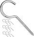 Large Screw Hooks - 4 Inches Heavy Duty Ceiling Hooks for Indoor and Outdoor Hanging Plants, 10 Pieces