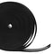 TORRAMI Solid Neoprene Rubber Strips Roll, 1/16 inch Thick X 1 inch Wide X 20 Feet for DIY Weather Stripping