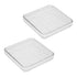 Othmro Rectangular Plastic Petri Dish 100mmx17mm, 10pcs Pipettes for Culturing Cells and Scientific Use
