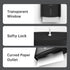 Paper Towel Dispenser,Large Capacity Wall Mount Tissue Dispensers with Smart Lock, Used for Kitchen and Bathroom Toilet