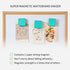 Favourde 48 Pack Magnetic Whiteboard Dry Erase Erasers, Chalkboard Cleansers for Classroom, Home, Office, Green