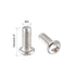 uxcell M3x8mm Phillips Round Pan Head Stainless Steel Machine Screws (Pack of 100)