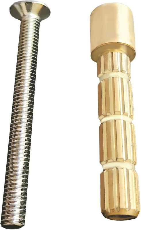 Compatible for Pfister faucet stem 12 broaches 3-Inch Female Brass Stem Extension Broach 12 with 10-24 by 3-Inch Screw Repair Kit for shower valve Cutting may be required to desired length