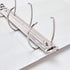 Avery Durable View 3 Ring Binder - 3 Inch Slant Rings, 4 White Binders (17030)