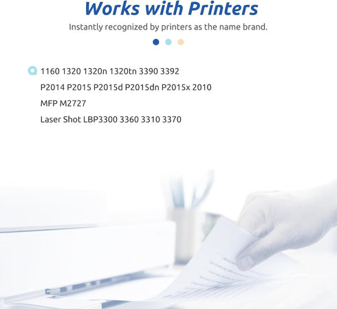 INK E-SALE Compatible Q5949X Q7553X Toner Cartridge for HP 49X 53X (Black 1 Pack) - Use in HP LaserJet Printers