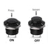 Clyxgs Momentary Push Button Switch No Lock SPST Mini Round Switches, AC 250V / 3A, 20PCS
