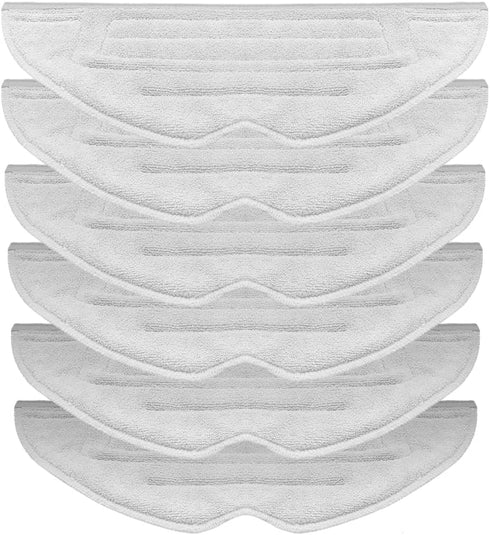 neutop Mop Cloths Pads, Compatible with Roborock S8, S8+, S7, S7+, Washable Spare Parts Accessories, 6-Pack