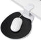 EHO Clamp on Mouse Platform, Clip on 360 Degree Rotating Mouse Tray Attachment, Ergonomic Slide Out Tray (Platinum)