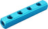 Baomain Aluminum Air Manifold Block, 1/4" PT Threaded, 4-Way 7-Port for Pneumatic Systems