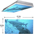 WYNIM 2 Pack School,4 2 Marine Animal Fluorescent Light Cover for Ceiling Light - Magnetic Light Covers Classroom