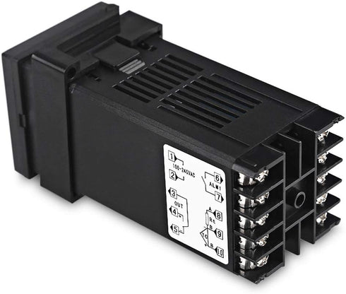 REX-C100 Digital Display PID Temperature Controllers Thermostat Regulator 100-240V + K Sensor Thermocouple + 40A SSR