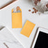 ValBox 100 Brown Kraft Coin Envelopes 2.25x3.5 with Gummed Flap for Home, Garden, or Office Use