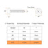 uxcell #14 1 10pcs 304 x Torx Security Screws, Button Head Tamper Resistant Self Tapping Screws, Stainless Steel