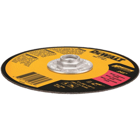 DEWALT DW8725H 6" x .045" x 5/8"-11 Hp Aluminum Oxide Cutoff Wheel