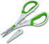 Zyliss Heavy Duty Home & Kitchen Herb Shears Scissors - White/Green, 8.5 x 4.2 x 0.4 inches with Innovative Stem