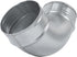 4" Inch 90 Degree Galvanized Steel Duct Elbow: Pressed Industrial Connector for Ventilation Pipe Fitting