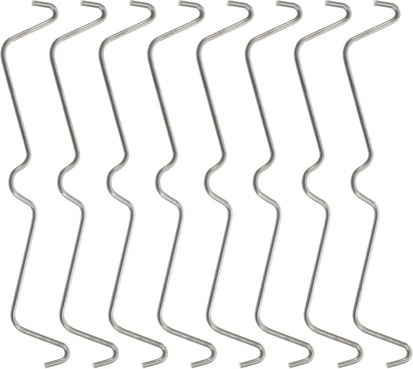 DOITOOL 100pcs Tools Accessories, Stainless Locking Fixer, Organizing Accessories for Clips Hook Various Peg Steel Locks