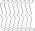 DOITOOL 100pcs Tools Accessories, Stainless Locking Fixer, Organizing Accessories for Clips Hook Various Peg Steel Locks