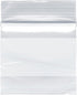 Plymor 2" x 2" Reclosable Plastic Bags, 2 Mil with White-Block Zipper (Pack of 200)