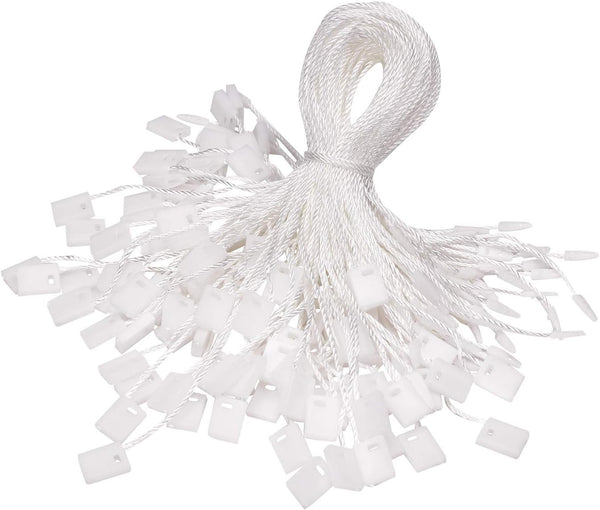 Tupalizy 120PCS 7 Inch Nylon Hang Tag String for Clothes, Gift Bags, Price Tags, and Luggage Label Attachment