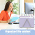 HABGP 100 Pcs Manilla Folders - 8.5 x 11 Inch, 1/3-Cut Tab Colored File Folders for School Business Office