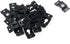 Geesatis 20 pcs Black Metal Keyhole Hangers for Mirrors, Cabinets, Picture Frames, Heavy Duty