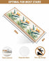 BOHOOSKYLAR Summer 4 8"x30" Bird of Paradise Stair Treads Tropical Plant Indoor Non Slip Peel and Stick Stair Treads