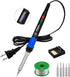90W LED Digital Soldering Iron Kit with Smart Temperature Control, Auto Sleep, Temp Calibration, 110V, Accurate