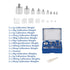 17Pcs Precision Calibration Weight Set, Precision Weight- 1 x 100g,1 x 50g,2 x 20g,1 x 10g, 1 x 5g, 2x2g, 1x 1g, 1x500mg, 2x200mg, 1 x 100mg, 1 x 50mg, 2 x 20mg, 1 x 10mg