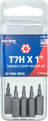 Mayhew Tools 19357-4 Tamperproof Torx Power Bit, T20H x 2", 4-Pack