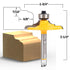 1/4-Inch 12164q YONICO Cabinet Door Edge Router Bits Classical Euro Style Shank