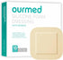 Ourmed Silicone Foam Dressing with Border Adhesive - Large Absorbent Waterproof Bandage