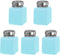 MECCANIXITY Solvent Alcohol Dispenser, 120ml/4oz Blue Push Down Liquid Dispenser Pump for Makeup and Cleanser