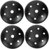 MAGICLULU 4Pcs Ceiling Cover Plate Lamp Chassis for Chandelier and Desk Light