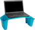 Mind Reader Kids Lap Desk, Set of 2 - Activity Tray for Drawing, Stackable, Portable, Plastic, Blue