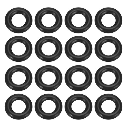 Othmro 50Pcs Nitrile Rubber O-Rings, 0.13in Wire Dia, 0.51in OD, Metric Sealing Washers for Plumbing, Black