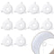 Matwsec Lamp Shade Adapter Ring 10 Pcs White Plastic Lampshade Reducing Rings Adapter