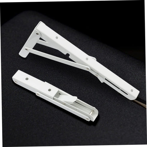 NUOBESTY Foldable Shelf Bracket Durable Steel Support for Wall Mounted Storage for Tables and Benches Easy to Fold