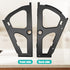 1 1 Litoexpe Layers Black Shoes Drawer Cabinet Hinges, Stainless Steel Shoe Cabinet Replacement Fittings Flip Plate