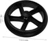 2pcs PRETYZOOM Folding Cart Wheel Laundry Rolling Cart Wheels Replacement Shopping Stair Climbing Design