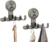 2-Pack Suction Cup Hooks for Shower Razor Holder for Wall Strong Suction