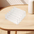 DOITOOL Acrylic File Organizer and Bookends for Desk, Desktop Book Storage Holder with Sturdy Book Rack, Office