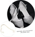 2pcs Luxshiny High Heel Shoe Display Rack Shoe Holder Elegant Store Display Stand Lightweight Portable Design No