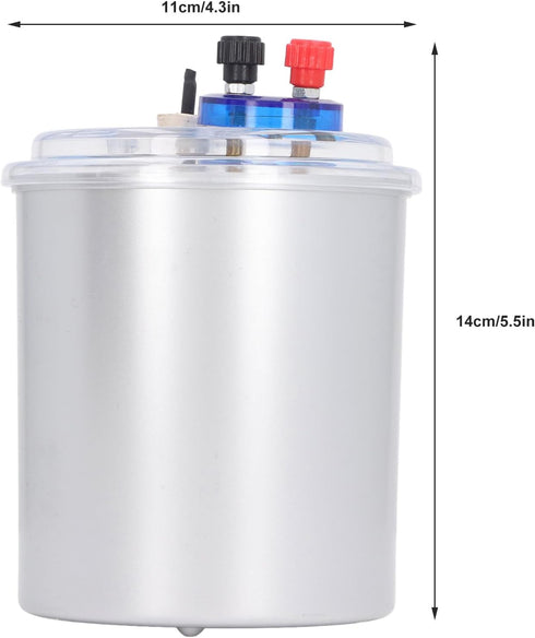 Calorimeter Device for Heat Measurement, PVC Double Wall, Middle School Experimental Physics Laboratory Equipment