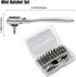 SHARDEN 32 in 1 Ratchet Screwdriver Bit Set - High Torque Driver Handle, Socket Adapter, Extension