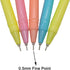 Maydahui 28PCS Cute Kawaii Donuts Gel Pens Black Ink for Students Office Supplies Party