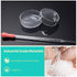 OLYCRAFT 6PCS High Borosilicate Glass Petri Dishes with Lid, 60mm Dia x 18mm Deep, 2pcs Glass Culture Plate