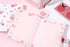 Cute Kawaii Journal Notebook, Peach Journal, Premium Quality Paper, 5 x 6.7 inch, 112 Sheets (224 Pages) of 120 GSM